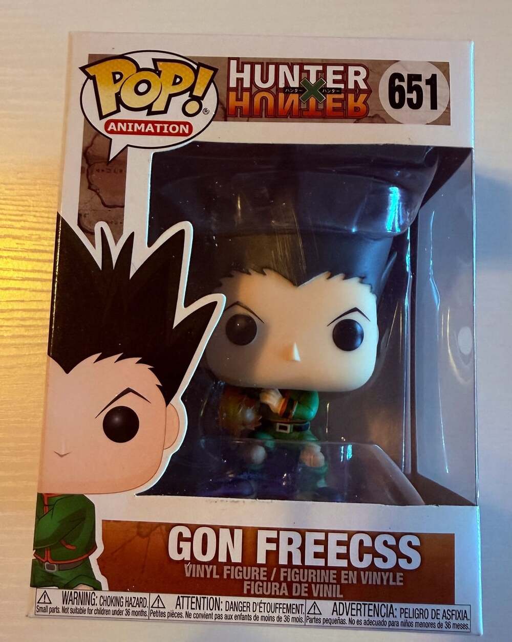 Funko Pop Animation Hunter x Hunter Gon Freecss Vinyl Figure 651